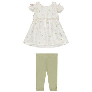 Ensemble 2 pièces imprimé poires pour bébé fille 