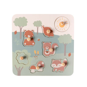 Puzzle en bois 7 pièces Roi des Forêts 