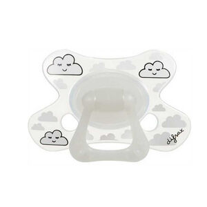 Sucette dental nuit Glow in the Dark 0-6m - Bleu 