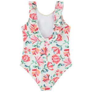 Maillot de bain 1 pièce imprimé fleuri fille 