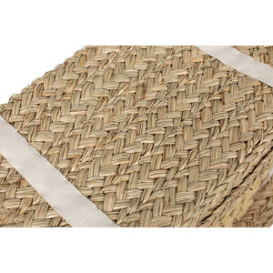 Opbergmanden onder vorm van koffers in Rotan Geel 2stks 