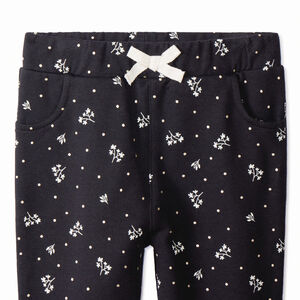 2-delig joggingset met bloemenprint voor meisjes baby 