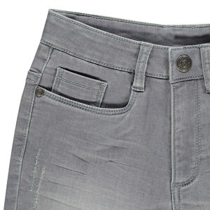 Jeans bermuda met omslag jongens 