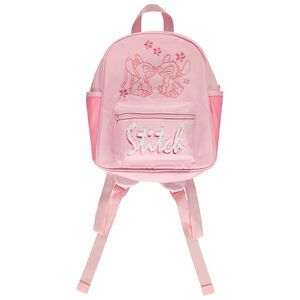 Sac à dos en toile avec broderie 3D fantaisie Stitch Disney pour fille 