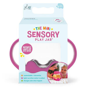 Mini sensorisch en lichtgevend potje 18M+ Roze 