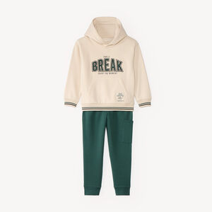 Jogging set met capuchon voor jongens 