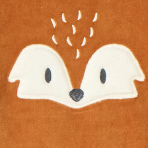 Pyjama 2-delig van fluweel met vosborduursel voor jongens 