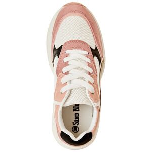 Baskets de sport à empiècements contrastés pour fille 