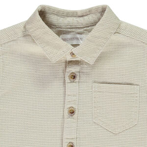 Lange mouwen honingraat shirt voor baby jongen 
