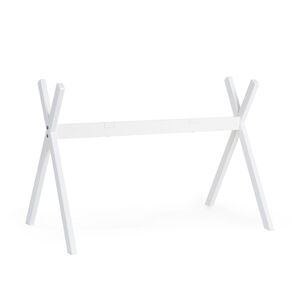 Support de couffin Moïse 2 en 1 Tipi blanc 