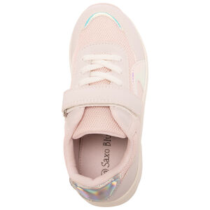 Baskets de sport iridescentes en mesh pour fille 