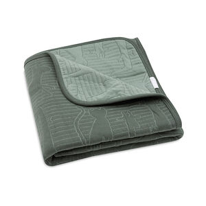 Couverture en jacquard 75 x 100 cm Jungle Jambo ash green/laurel 