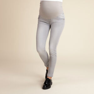 Jean de grossesse coupe slim avec bandeau haut 