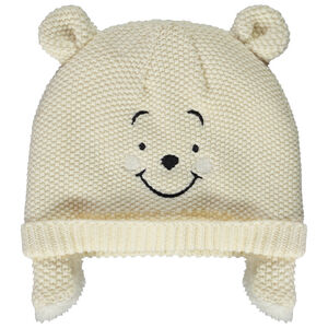 Muts in gebreid Winnie de Poeh Disney voor baby jongen 