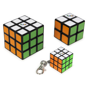 Coffret Rubik's Cube 3x3 + 2x2 + porte-clés - Rubik 