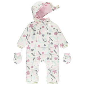 Pilotenpak met arty print voor meisjes met verschillende afwerkingen afhankelijk van de leeftijd 