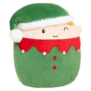 Knuffel Kerstelf Squishy 35 cm 