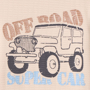 Sweatshirt van fleece met fantasie voor jongens 