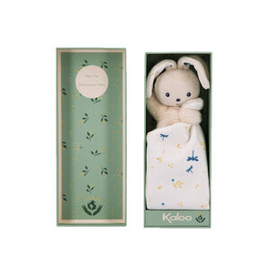 Doudou lapin carré douceur  