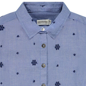 Lange mouwen blouse met borduursel voor meisjes 