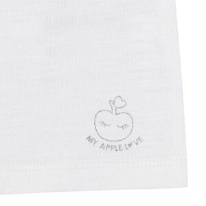 Lot de 3 t-shirts en coton print logo 