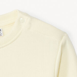 Sweatshirt in fleece Monsieur Heureux voor babyjongens 