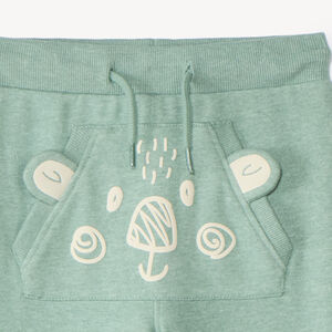 Pantalon de jogging bébé garçon avec poche kangourou ludique 