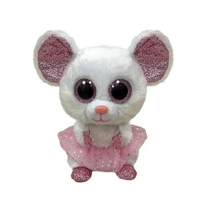 Peluche Beanie Boo's 15 cm - Nina la souris 