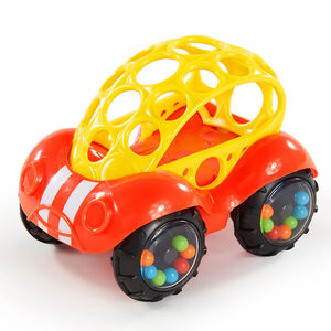 Petite voiture Rattle & Roll Rouge 3M+ 