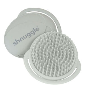 Brosse de bain silicone pour bébé - Gris 