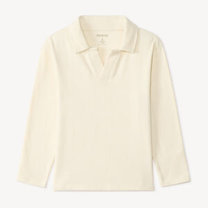 Poloshirt met lange mouwen voor jongens 