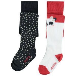 Set van 2 dikke panty