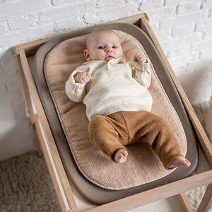 Coussin réducteur en éponge pour matelas à langer Care beige 