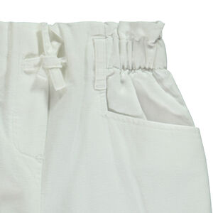 Brede broek met elastische taille voor meisjes 