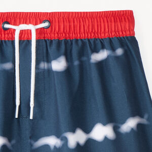 Short de bain tie & dye Flash McQueen Cars Disney pour garçon 
