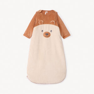 Gigoteuse van velours TOG 3 met afneembare mouwen Beer voor baby 