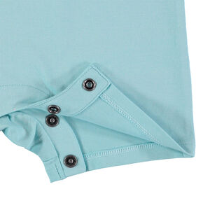 Korte jumpsuit met print voor baby jongen 