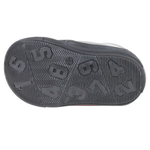 Bottillons à lacets en cuir avec print et rivet 