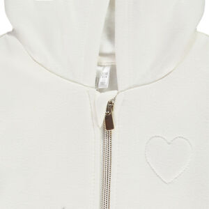 Fleece vest met jersey voering voor meisjes 