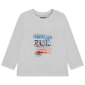 Lange mouwen T-shirt met fantasieprint voor baby jongen 