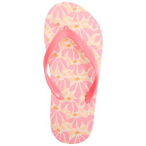 Tongs imprimé pétales pour fille avec lanière selon la pointure 