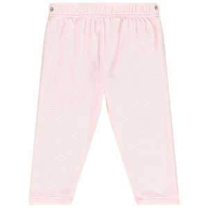 Pyjama en velours à message pour bébé fille 