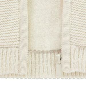 Vest met speelse kap en beer voor baby 