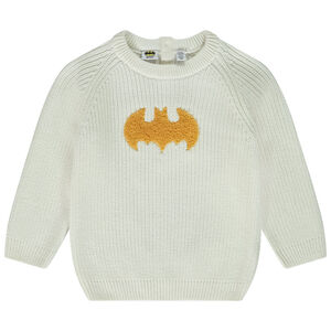 Pull en tricot patch bouclettes Batman Warner pour bébé garçon 