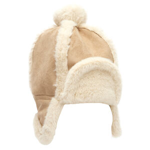Chapka van suédine met sherpa voering voor meisjes 
