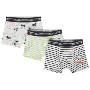 Set van 3 boxershorts in jersey met Looney Tunes motieven voor jongens 