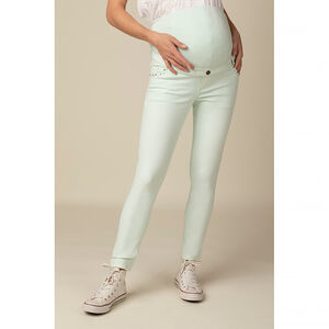 Pantalon skinny denim over dyed de grossesse 
