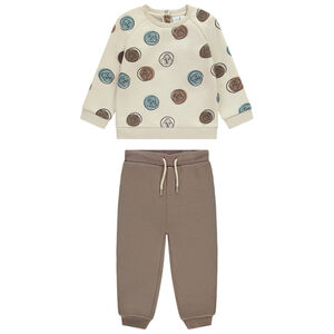 Set van Fantasie Sweatshirt en Jogging voor Baby Jongens met Tic & Tac Disney 