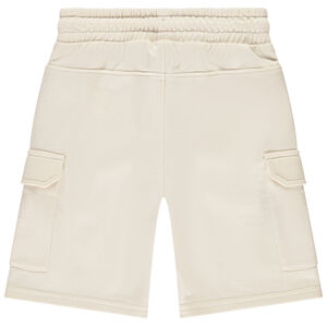 Bermuda in fleece met cargozakken jongens 