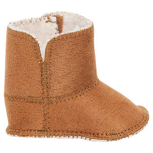 1/2 bottes camel doublées sherpa 